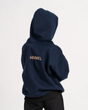 Unisex Navy Oversized Zipper Hoodie