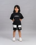 Unisex Black Shorts for kids