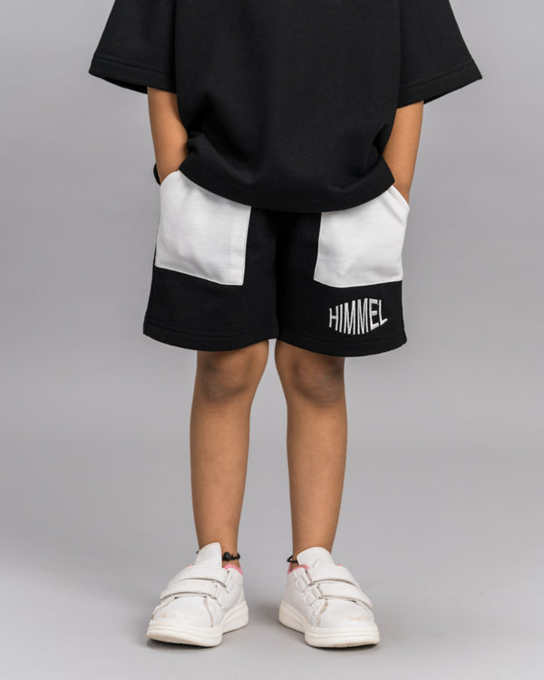 Unisex Black Shorts for kids