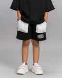 Unisex Black Shorts for kids