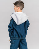 Boys Denim Hoodie