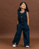 Girls denim Wide Leg Pants
