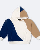 Unisex Oversized Color Block Hoodie