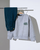 Unisex Grey Oversized Full Hand Sweatshirt