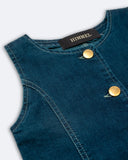 Girls denim Sleeveless Top