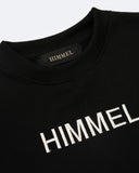 Unisex Black Oversized Half Hand Tee Shirt